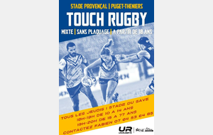 PUGET-THENIERS | L'école et l'équipe adultes de Touch Rugby lancées !